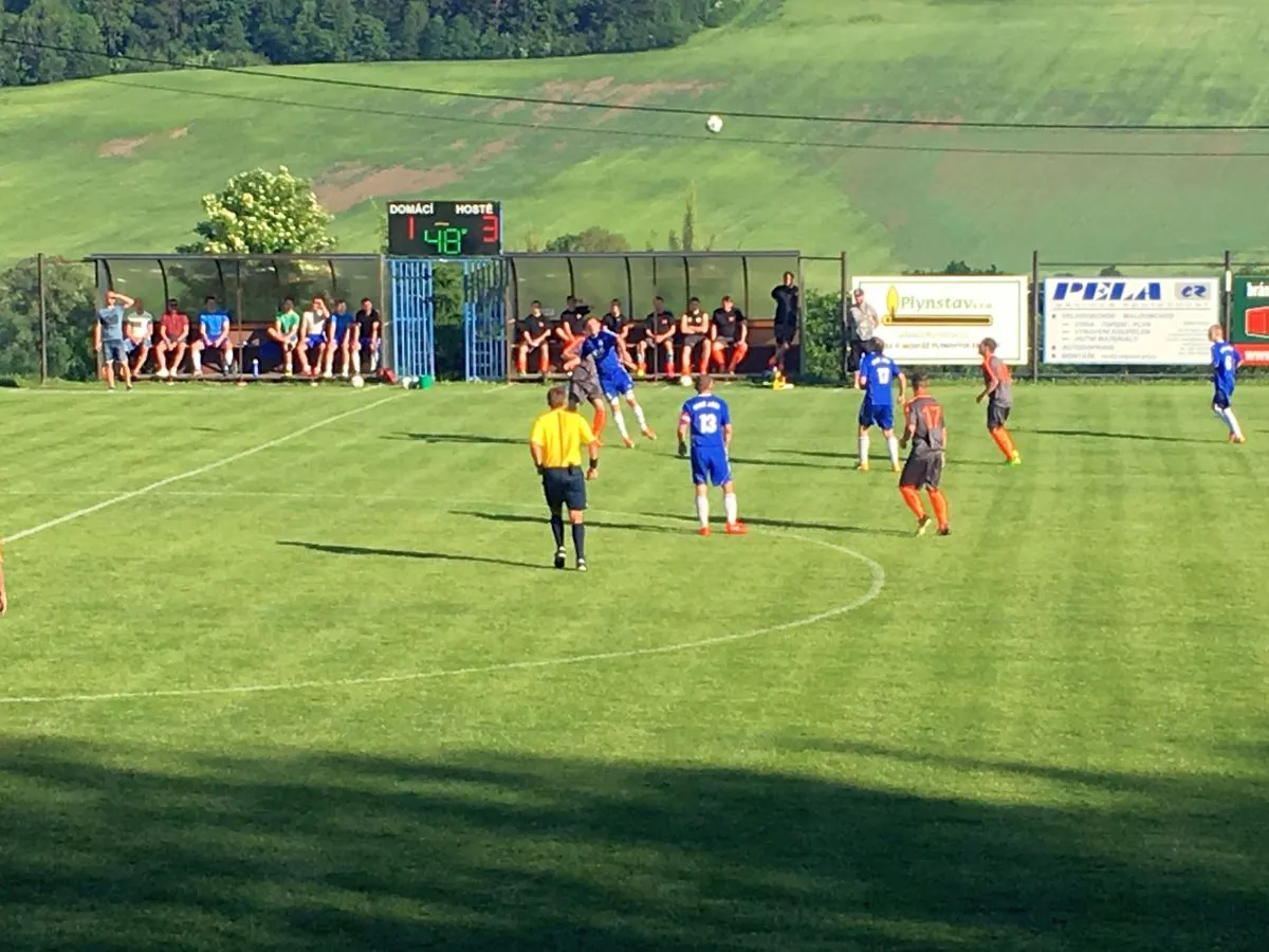 Starý Jičín - Fulnek 2:4 (1:3), utkání mužů